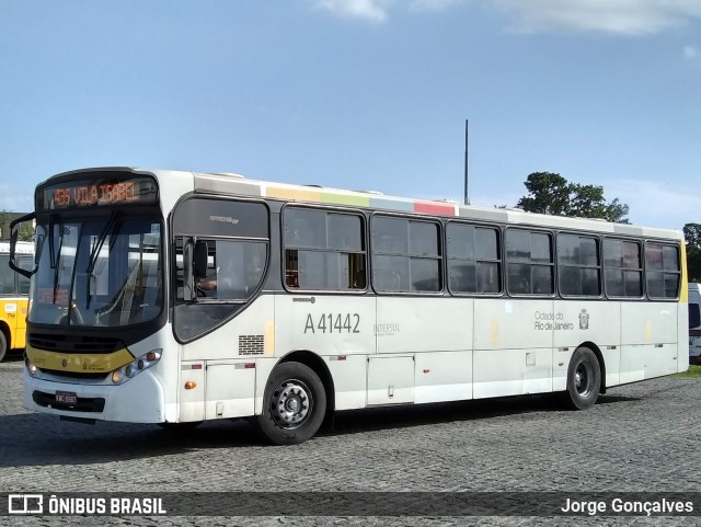 Real Auto Ônibus A41442 na cidade de Rio de Janeiro, Rio de Janeiro, Brasil, por Jorge Gonçalves. Número da foto: #7815458.