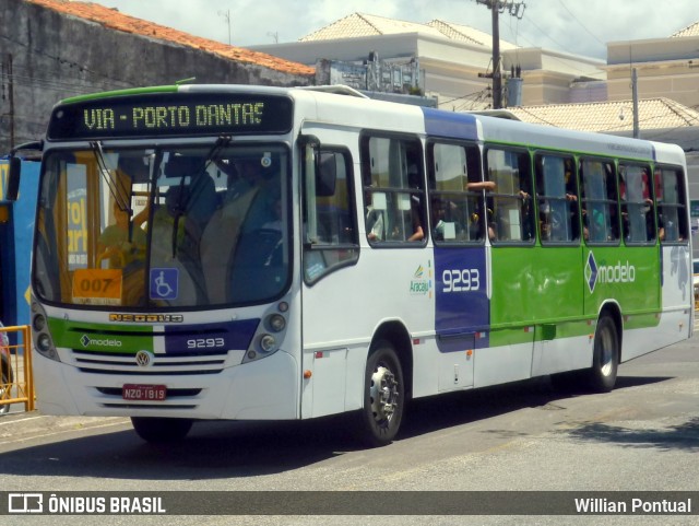 Viação Modelo 9293 na cidade de Aracaju, Sergipe, Brasil, por Willian Pontual. Número da foto: #7815816.