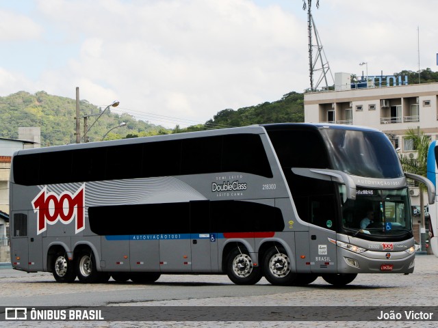 Auto Viação 1001 218300 na cidade de Balneário Camboriú, Santa Catarina, Brasil, por João Victor. ID da foto: 7816092.