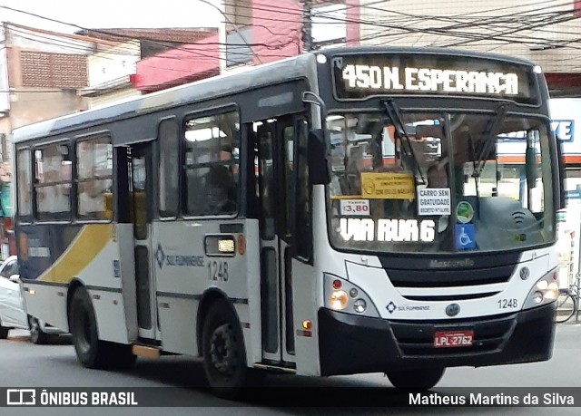 Viação Sul Fluminense 1248 na cidade de Volta Redonda, Rio de Janeiro, Brasil, por Matheus Martins da Silva. Número da foto: #7814605.