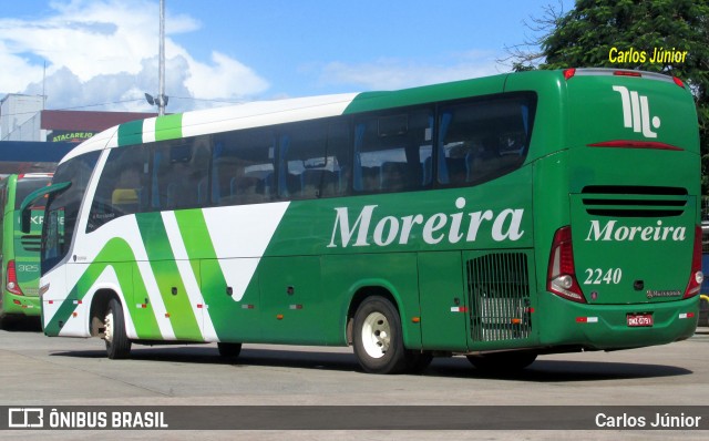 Empresa de Transportes e Turismo Moreira 2240 na cidade de Goiânia, Goiás, Brasil, por Carlos Júnior. Número da foto: #7814152.