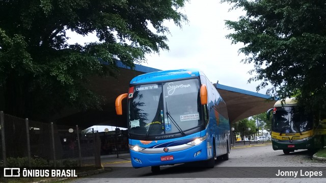 Litorânea Transportes Coletivos 5871 na cidade de Guarujá, São Paulo, Brasil, por Jonny Lopes. ID da foto: 7817280.