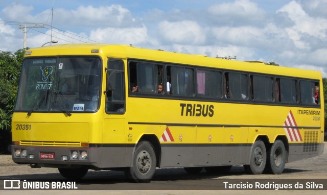 Viação Itapemirim 20351 na cidade de Vitória da Conquista, Bahia, Brasil, por Tarcisio Rodrigues da Silva. ID da foto: 7818042.