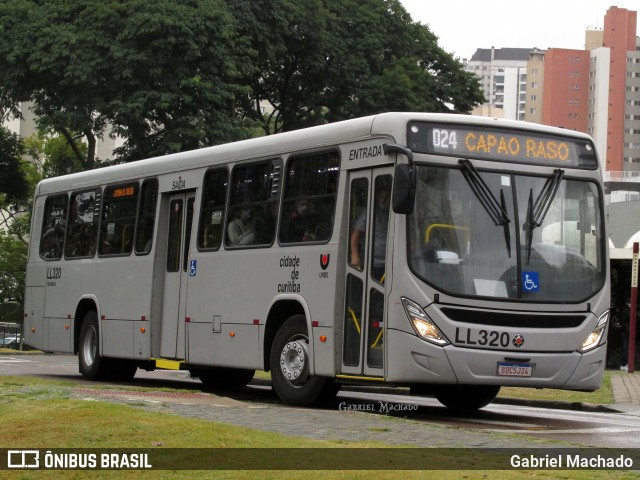 Araucária Transportes Coletivos LL320 na cidade de Curitiba, Paraná, Brasil, por Gabriel Machado. Número da foto: #7818407.