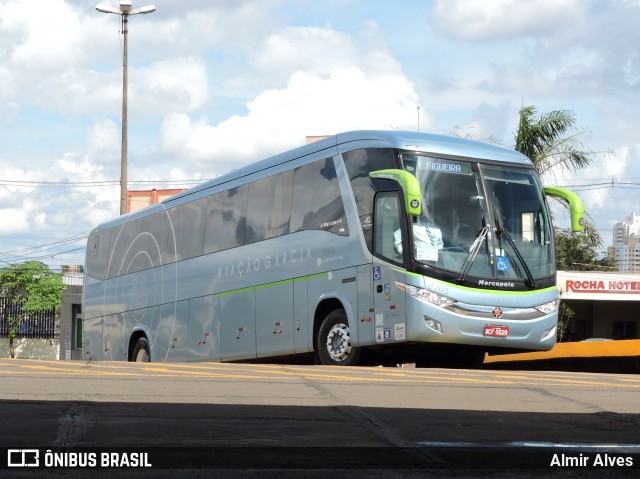 Viação Garcia 8205 na cidade de Londrina, Paraná, Brasil, por Almir Alves. ID da foto: 7817934.