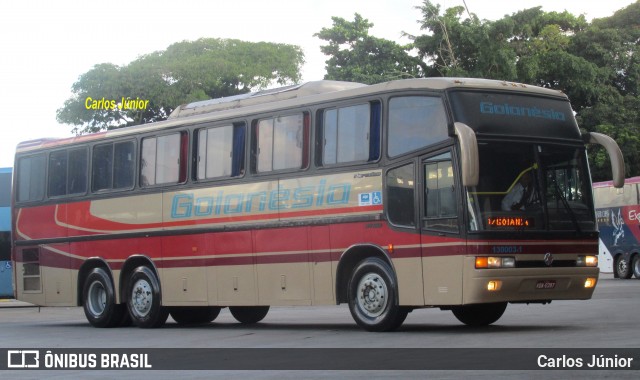 Auto Viação Goianésia 130003-1 na cidade de Goiânia, Goiás, Brasil, por Carlos Júnior. Número da foto: #7817072.