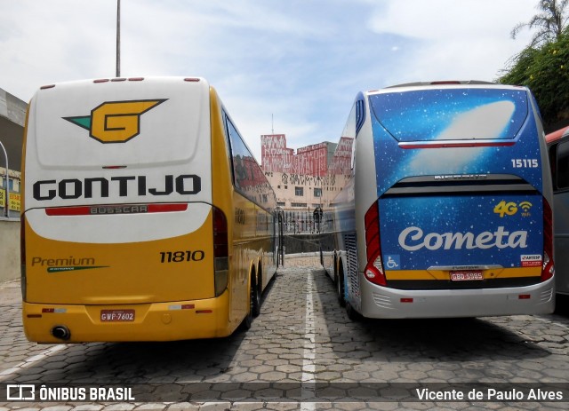 Viação Cometa 15115 na cidade de Belo Horizonte, Minas Gerais, Brasil, por Vicente de Paulo Alves. Número da foto: #7819200.