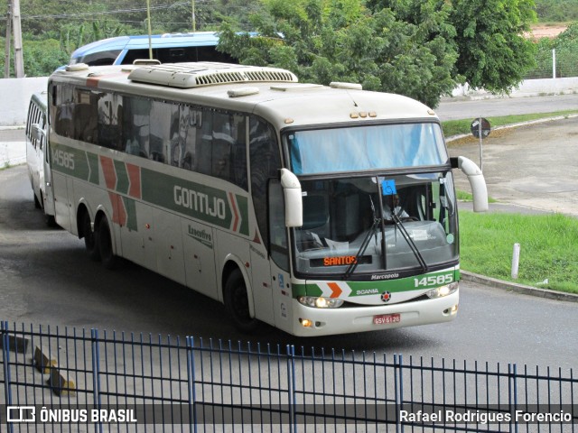 Empresa Gontijo de Transportes 14585 na cidade de Aracaju, Sergipe, Brasil, por Rafael Rodrigues Forencio. ID da foto: 7818922.