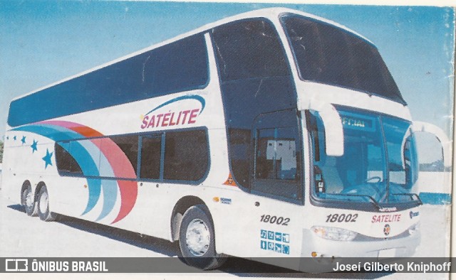Transportes Satélite 18002 na cidade de Colíder, Mato Grosso, Brasil, por Joseí Gilberto Kniphoff. Número da foto: #7819203.