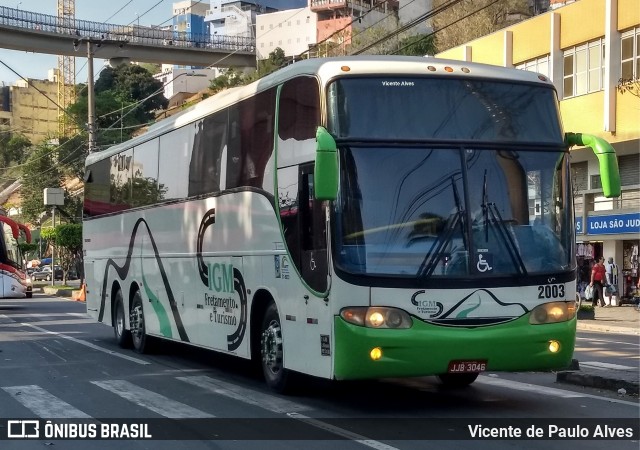 IGM Fretamento e Turismo 2003 na cidade de Aparecida, São Paulo, Brasil, por Vicente de Paulo Alves. ID da foto: 7817781.