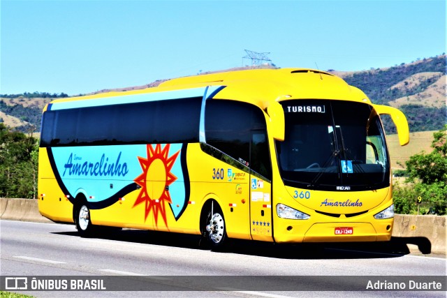 Expresso Amarelinho 360 na cidade de Roseira, São Paulo, Brasil, por Adriano Duarte. Número da foto: #7817703.
