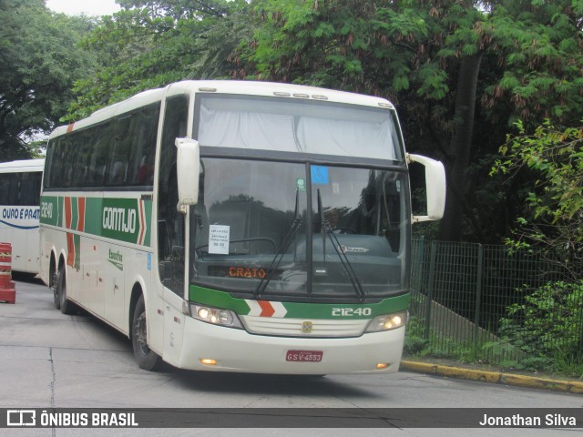 Empresa Gontijo de Transportes 21240 na cidade de São Paulo, São Paulo, Brasil, por Jonathan Silva. ID da foto: 7887159.