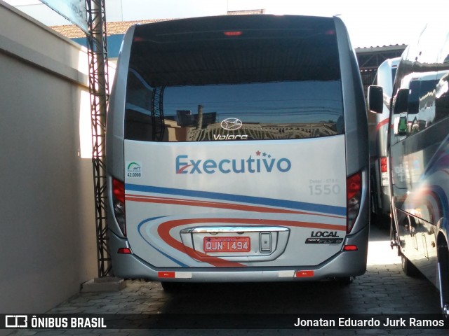 Transportes Executivo 1550 na cidade de Blumenau, Santa Catarina, Brasil, por Jonatan Eduardo Jurk Ramos. Número da foto: #7886071.