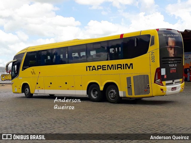 Viação Itapemirim 60079 na cidade de Vitória da Conquista, Bahia, Brasil, por Anderson Queiroz. Número da foto: #7886851.