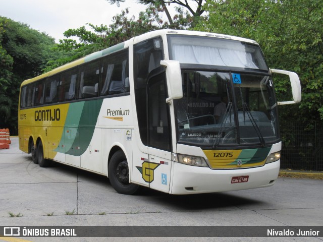 Empresa Gontijo de Transportes 12075 na cidade de São Paulo, São Paulo, Brasil, por Nivaldo Junior. ID da foto: 7886776.