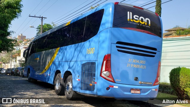 Ilson Turismo 1600 na cidade de Belo Horizonte, Minas Gerais, Brasil, por Ailton Alves. ID da foto: 7887587.