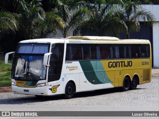 Empresa Gontijo de Transportes 12350 na cidade de Manhuaçu, Minas Gerais, Brasil, por Lucas Oliveira. ID da foto: 7886562.