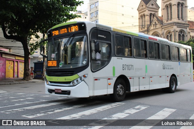 Viação Verdun B71071 na cidade de Rio de Janeiro, Rio de Janeiro, Brasil, por Lohan Ribeiro. Número da foto: #7886111.