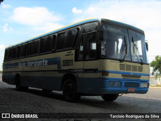 Viação Novo Horizonte 509011 na cidade de Vitória da Conquista, Bahia, Brasil, por Tarcisio Rodrigues da Silva. ID da foto: 7887438.