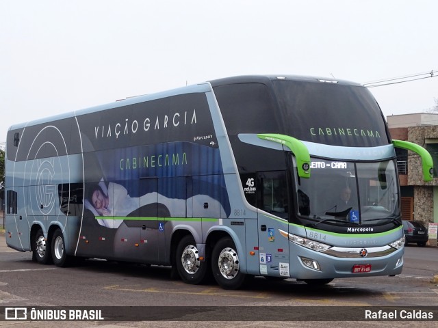 Viação Garcia 8814 na cidade de Cascavel, Paraná, Brasil, por Rafael Caldas. Número da foto: #7914897.