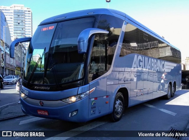 Viação Águia Branca 27080 na cidade de Belo Horizonte, Minas Gerais, Brasil, por Vicente de Paulo Alves. ID da foto: 7912707.