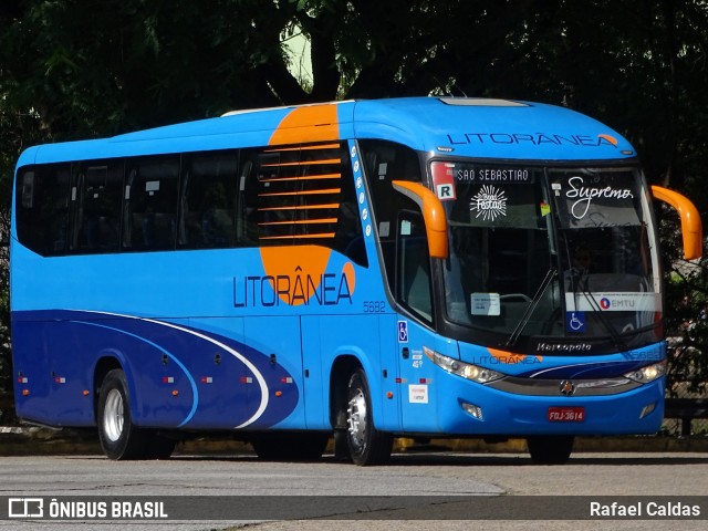 Litorânea Transportes Coletivos 5682 na cidade de São Paulo, São Paulo, Brasil, por Rafael Caldas. ID da foto: 7914867.