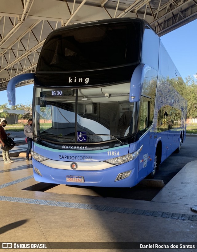 Rápido Federal 11854 na cidade de Brasília, Distrito Federal, Brasil, por Daniel Rocha dos Santos. Número da foto: #7913211.
