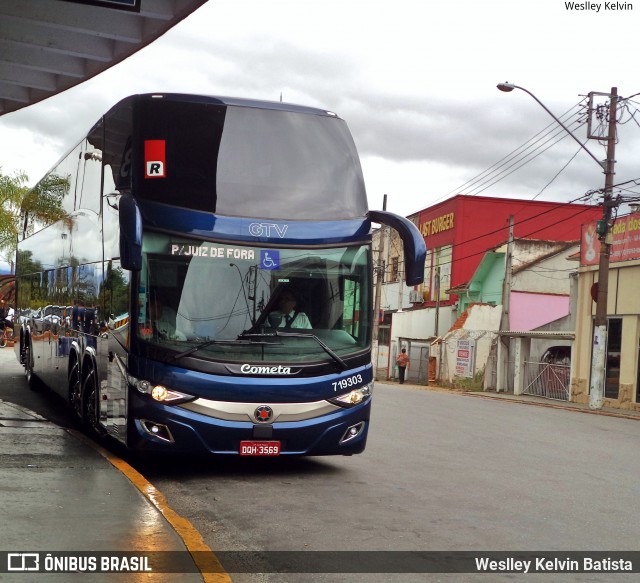 Viação Cometa 719303 na cidade de Aparecida, São Paulo, Brasil, por Weslley Kelvin Batista. Número da foto: #7913222.