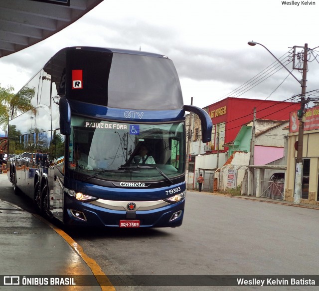 Viação Cometa 719303 na cidade de Aparecida, São Paulo, Brasil, por Weslley Kelvin Batista. ID da foto: 7913222.