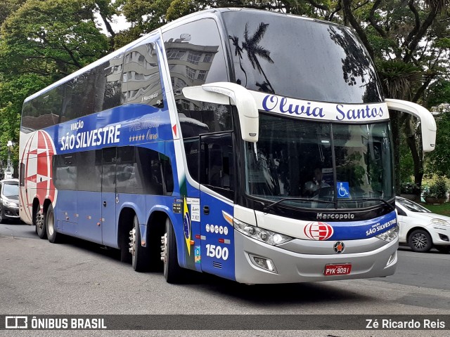 Viação São Silvestre 1500 na cidade de Petrópolis, Rio de Janeiro, Brasil, por Zé Ricardo Reis. Número da foto: #7913912.