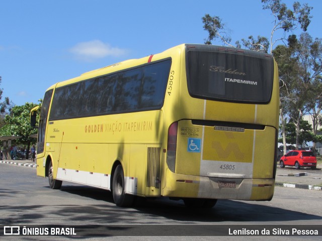 Viação Itapemirim 45805 na cidade de Caruaru, Pernambuco, Brasil, por Lenilson da Silva Pessoa. Número da foto: #7915018.
