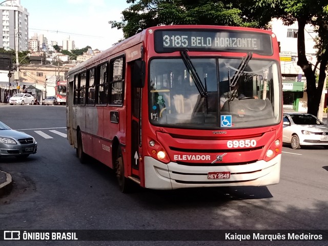 Viação Santa Edwiges 69850 na cidade de Belo Horizonte, Minas Gerais, Brasil, por Kaique Marquês Medeiros . ID da foto: 7915258.