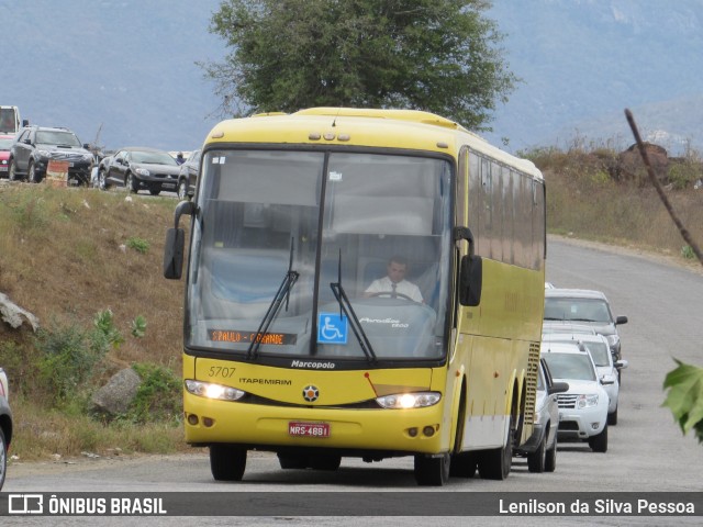 Viação Itapemirim 5707 na cidade de Caruaru, Pernambuco, Brasil, por Lenilson da Silva Pessoa. Número da foto: #7914948.