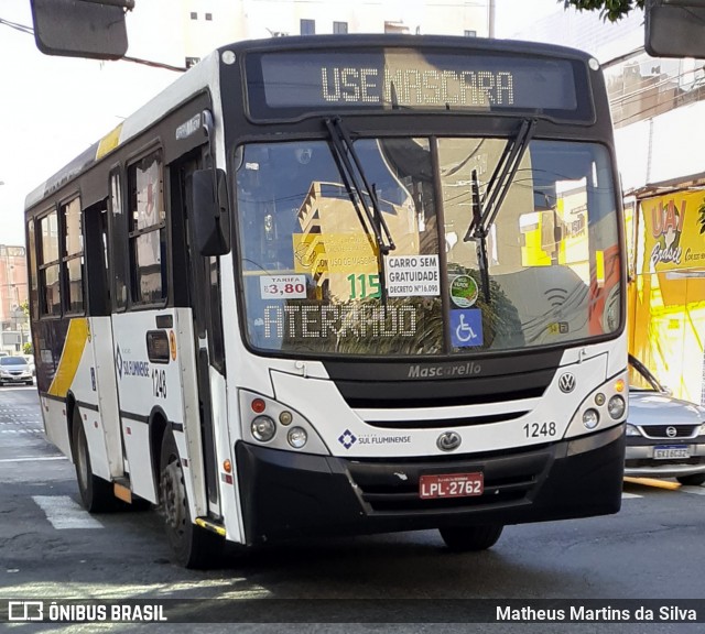 Viação Sul Fluminense 1248 na cidade de Volta Redonda, Rio de Janeiro, Brasil, por Matheus Martins da Silva. Número da foto: #7912701.