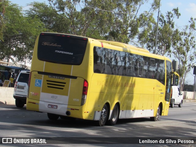 Viação Itapemirim 48121 na cidade de Caruaru, Pernambuco, Brasil, por Lenilson da Silva Pessoa. ID da foto: 7915167.