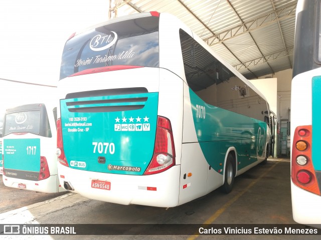 BTL - Borini Turismo 7070 na cidade de Osvaldo Cruz, São Paulo, Brasil, por Carlos Vinicius Estevão Menezes. Número da foto: #7918547.