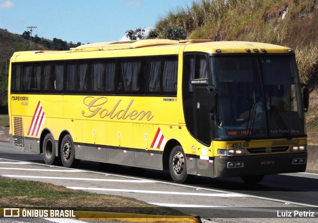 Viação Itapemirim 45245 na cidade de Barra Mansa, Rio de Janeiro, Brasil, por Luiz Petriz. Número da foto: #7916167.