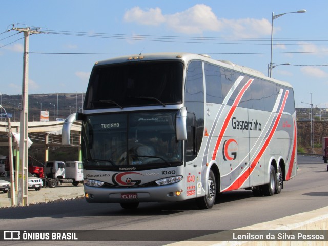 Gasparzinho Turismo 1040 na cidade de Caruaru, Pernambuco, Brasil, por Lenilson da Silva Pessoa. Número da foto: #7918266.