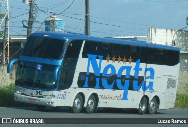 Neqta Transportes 015 na cidade de Recife, Pernambuco, Brasil, por Lucas Ramos. Número da foto: #7916209.