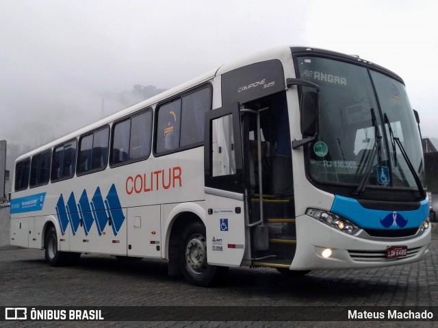 Colitur Transportes Rodoviários RJ 116.006 na cidade de Angra dos Reis, Rio de Janeiro, Brasil, por Mateus Machado. Número da foto: #7918434.