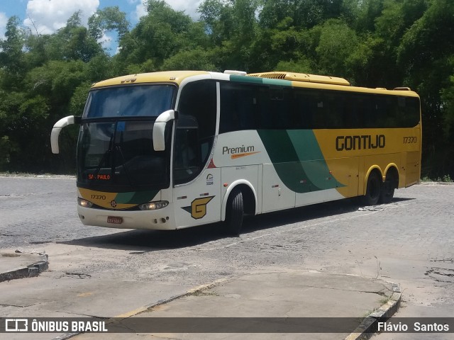 Empresa Gontijo de Transportes 17370 na cidade de Cruz das Almas, Bahia, Brasil, por Flávio  Santos. ID da foto: 7915940.