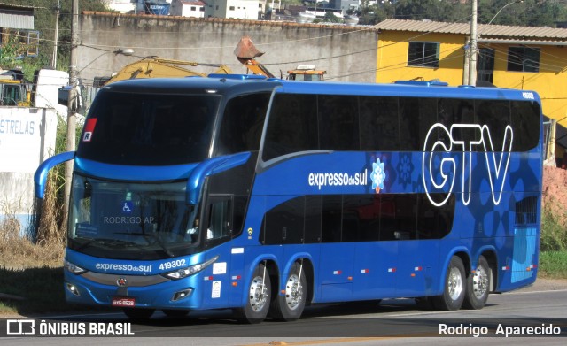 Expresso do Sul 419302 na cidade de Conselheiro Lafaiete, Minas Gerais, Brasil, por Rodrigo  Aparecido. ID da foto: 7917418.