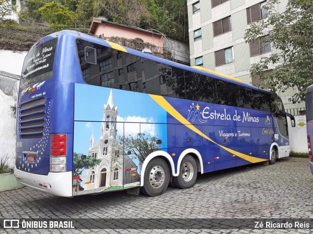 Estrela de Minas Viagens e Turismo 90000 na cidade de Petrópolis, Rio de Janeiro, Brasil, por Zé Ricardo Reis. ID da foto: 7919867.