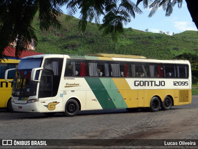 Empresa Gontijo de Transportes 12095 na cidade de Leopoldina, Minas Gerais, Brasil, por Lucas Oliveira. Número da foto: #7918972.