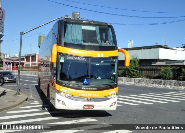 UTIL - União Transporte Interestadual de Luxo 11505 na cidade de Belo Horizonte, Minas Gerais, Brasil, por Vicente de Paulo Alves. Número da foto: #7920591.