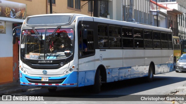 Buses Guadalupe 75 na cidade de San José, San José, Costa Rica, por Christopher Gamboa. Número da foto: #7920005.