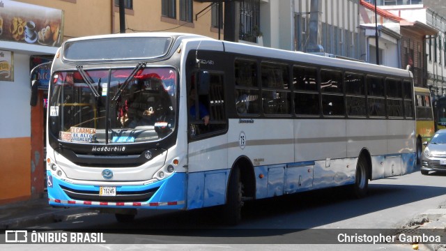 Buses Guadalupe 75 na cidade de San José, San José, Costa Rica, por Christopher Gamboa. ID da foto: 7920005.