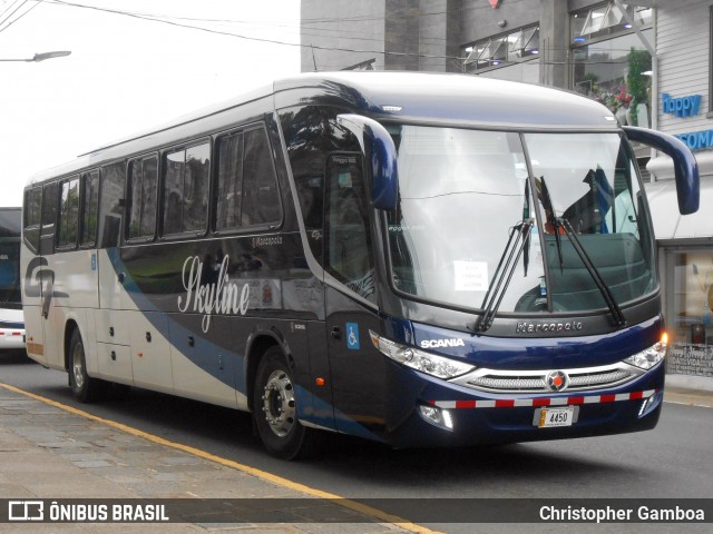 Transportes Skyline HB 4450 na cidade de Cartago, Cartago, Costa Rica, por Christopher Gamboa. Número da foto: #7920888.