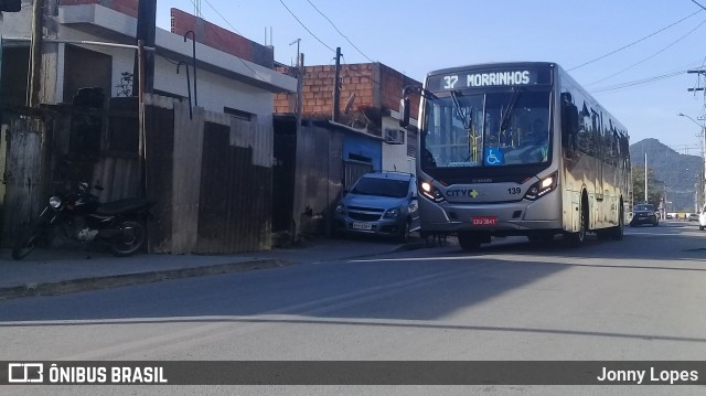 City Transporte Urbano Intermodal - Guarujá 139 na cidade de Guarujá, São Paulo, Brasil, por Jonny Lopes. ID da foto: 7920705.