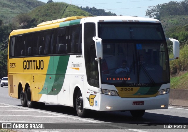 Empresa Gontijo de Transportes 21205 na cidade de Barra Mansa, Rio de Janeiro, Brasil, por Luiz Petriz. Número da foto: #7919208.